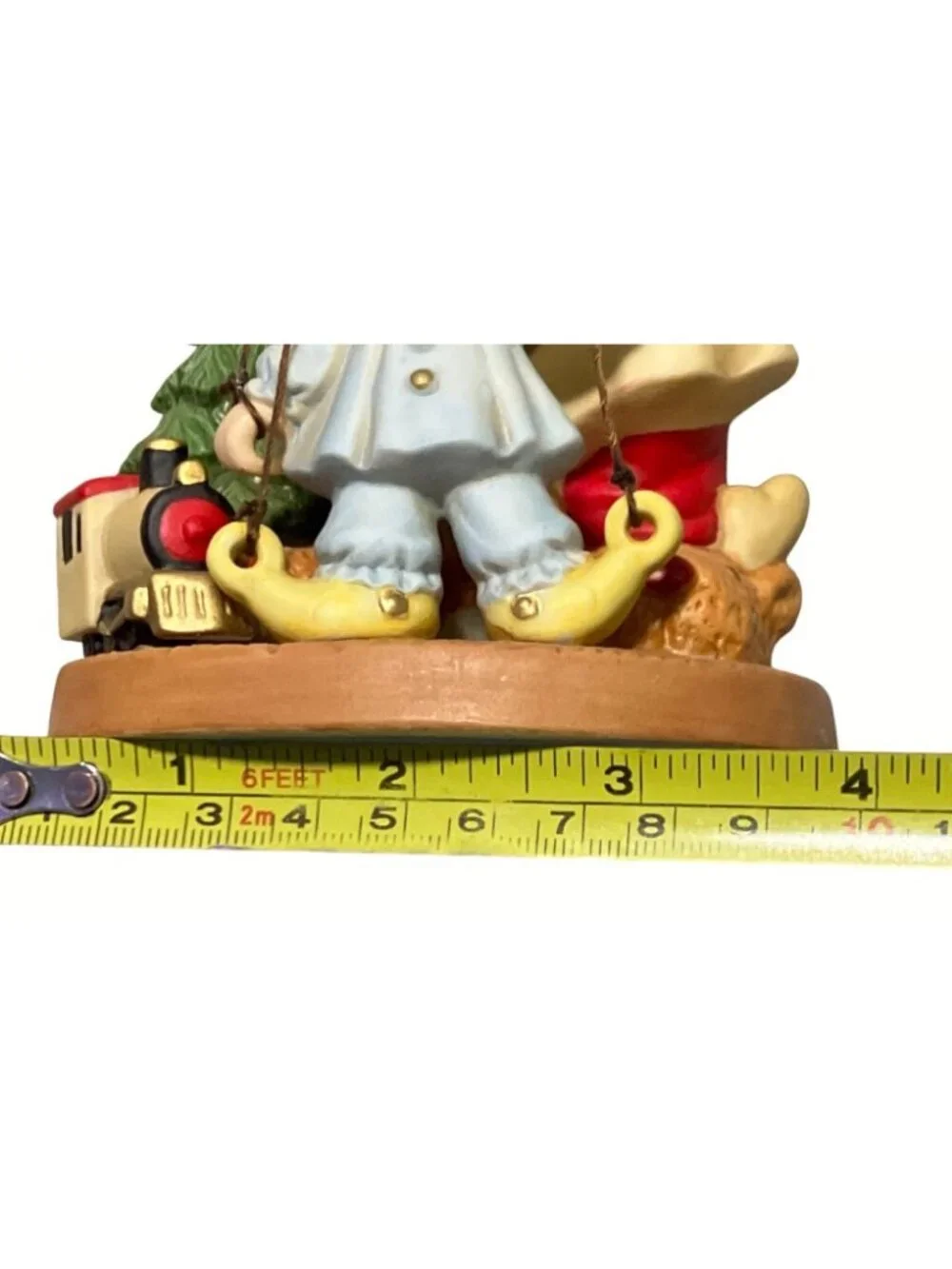 Santas Puppet Show Figurine Home Interiors Collectible Holiday Decor 1997